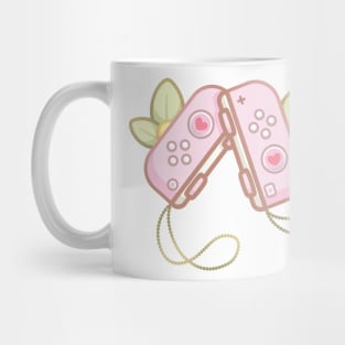 Cute Cozy Pink Gaming Console Wireless Controllers Mug